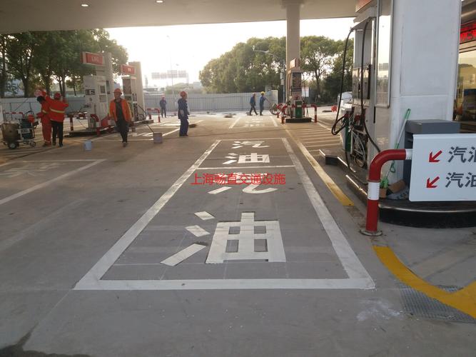 道路划线标识 _ 停车场划线 - 产品中心 - 上海道路标识划线施|