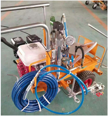 道路工厂划线机小型道路标线划线机热熔划线机